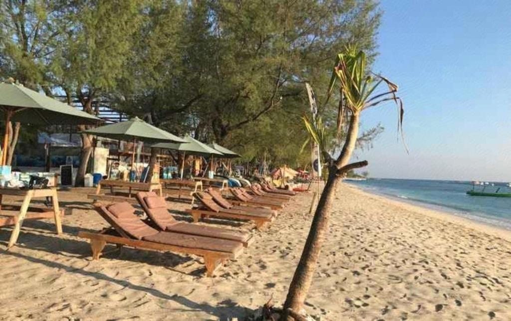 Good Heart Hotell Gili Trawangan Exteriör bild